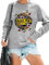 FCDIED Rock Band Sweatshirt for Women Vintage Graphic Rock Music Shirt Casual Long Sleeve Crewneck Pullover Tops, Gray, S