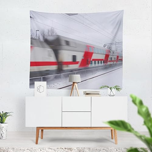 CEVAN Wandbehang Om Wandtuch Ethno Zug Zeichen Wandbehang Wanddekoration Baby Weiss Wanddekoration Bedruckter Stoff 260X240 cm