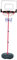 Harilla Basketballkorb, Outdoor-Spielzeug, Kinder-Basketballständer, platzsparend, Kinder-Basketballkorb für Picknick, Camping, Hintergrund, Wohnzimmer, Einstellbar 2.4 M