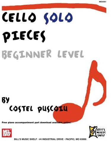 Cello Solo Pieces, Beginner Level