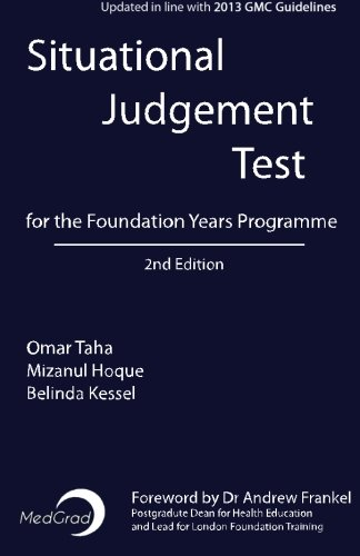 Situational Judgement Test for the Foundation Years Programme