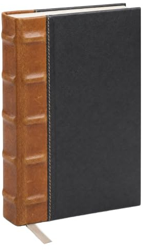 Luxuriöses Leder-Tagebuch – elegantes Geschenk für Männer und Frauen | Notizbuch aus Vollnarbenleder mit nummerierten Seiten & Inhaltsverzeichnis | perfekt für Geburtstage, Jubiläen und besondere