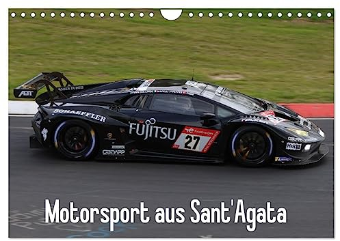 Motorsport aus Sant’Agata (Wandkalender 2025 DIN A4 quer), CALVENDO Monatskalender: Fotos verschiedener Lamborghini Huracan aus dem Motorsport (CALVENDO Sport)
