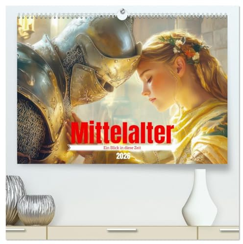 Mittelalter - Ein Blick in diese Zeit (hochwertiger Premium Wandkalender 2026 DIN A2 quer), Kunstdruck in Hochglanz: Mittelalterliches Leben (CALVENDO Menschen)