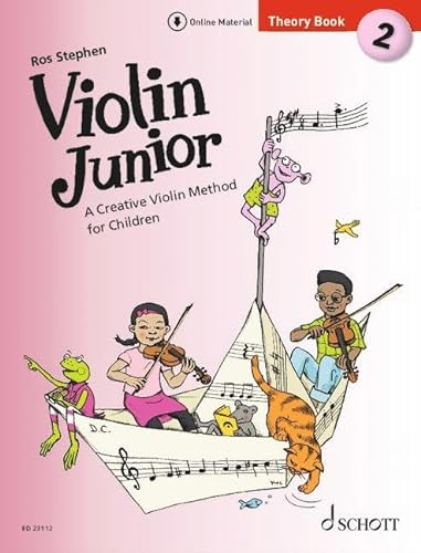 Violin Junior, Theory Book 2 - A Creative Violin Method for Children - Violin - Sheet music - Theory Book 2 - Schott Music (ED 23112): A Creative Violin Method for Children. Band 2. Violine.