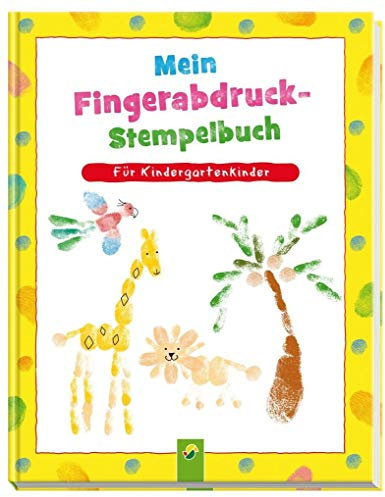 Mein Fingerabdruck-Stempelbuch: Für Kindergartenkinder