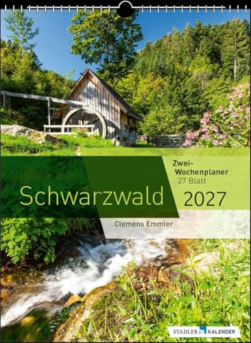 Zwei-Wochenplaner Schwarzwald 2027