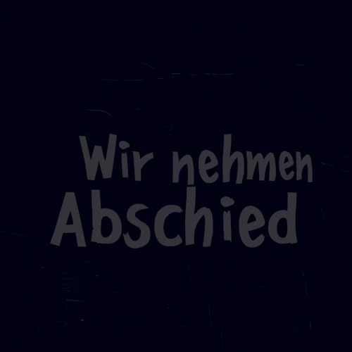 Wir nehmen Abschied: Neutrales Geschenkbuch. Passend zum Abschied eines Kollegen oder als Gedenkbuch Kondolenz. Blanko.