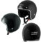Casco Moto Jet Omologato ECE 22-06 Nero custom scooter naked taglia M