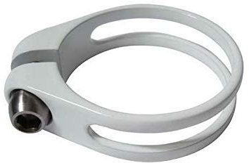 HiTeMP42 Sattelklemme Crimper Ultralight 34,9mm weiß