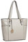 Miss Lulu Borsa Donna Tote Bag Borse a Mano e a Spalla Manico Regolabile Borsa Donna con Design Ampio Borsa a Tracolla Incisione