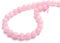 BEADIA Natural Rose Quartz Crystal Stone Round Loose Semi Gemstone Beads for Jewelry Making 4MM 89PCS
