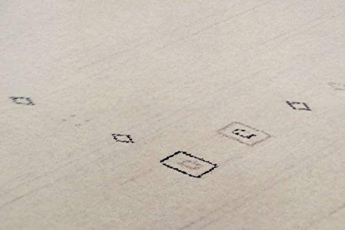 Theko Sona-Lux Moderner Designer Teppich handgeknüpft beige