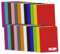 itenga Fotokarton 24 Blatt A4 300 g/qm - Tonpapier Tonkarton Druckerpapier Bastelpapier Bogen durchgefärbt zum kreativen Gestalten und Basteln (bunt)