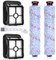 Artraise Filtro para Bissell accesorios Crosswave 3 en 1 con 2 filtros de repuesto y 2 rodillos de cepillo multisuperficie para Bissell filtros CrossWave 1866, 17132 y 2225N