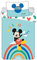 JFabrics Disney Mickey Mouse Bettwäsche-Set für Babybett, bestehend aus 100 % Baumwolle