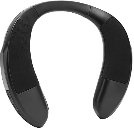 LBEC Altoparlante Senza Fili con Archetto da Collo Cancella chiamate Microfono con cancellazione del Rumore Comodo Suono Stereo Multifunzione Altoparlante con Archetto da Collo Portatile per