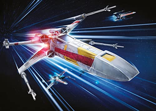 Displate – Metallposter - Magnet-Montage - Star Wars - Battle Zone - X-Wing Space - Größe L - 67,5x48cm