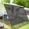 PHATRIP Wohnmobil View Blocker Sonnenschutz Vorderwand für Markise Universeller Camping RV Markisen Sichtschutz Vorderwand Bildschirm vor Sonne, Wind und Regen 2,45mx4,30m