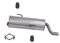 ATEC Germany Auspuff Schalldämpfer Set 1x Endschalldämpfer, mit Montagematerial Kompatibel mit PEUGEOT 206 CC (2D), 206 Schrägheck (2A/C), 206+ (2L_, 2M_)