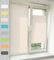 Vkele Plissee ohne Bohren Klemmfix – Faltrollo Jalousie Beige 85x120cm(BxH), Lichtdurchlässig & Blickdicht, Sonnenschutz & Sichtschutz, Easyfix Rollo für Fenster & Tür