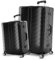 LETTOO Hartschalenkoffer Set 42L & 105L |Reisekoffer mit Alu-Rahmen, Extrem Stabiler Trolley Koffer mit Taschen-Befestigung, Eckenschutz (schwarz, Trolley Koffer Set 20 und 29 Zoll)