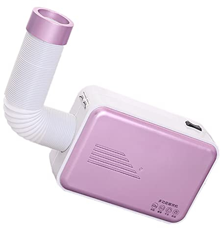 Asciugatrice Portatile per Vestiti, Asciugascarpe Asciugatrice Portatile per Viaggi di Lavoro a Casa, Asciugatrice per Trapunte Mini Asciugatrice, Asciugatrici da Viaggio Compatte (Viola Spina