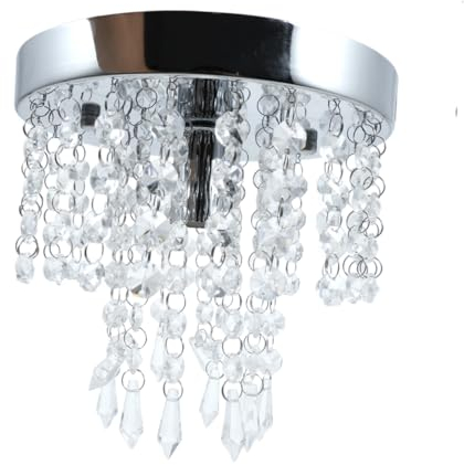 OSALADI Elegante Kristall-kronleuchter-deckenlampe – Breiter Druck 85- E14-lampe -deckenleuchte Perfekt Für Das Wohnzimmer