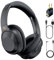 YMOO Y7Pro Over Ear Cuffie Bluetooth con Hybrid Cancellazione attiva del rumore per aereo/TV, Wireless & Wired Audio Headphones, 80H Hi-Res Noise Cancelling