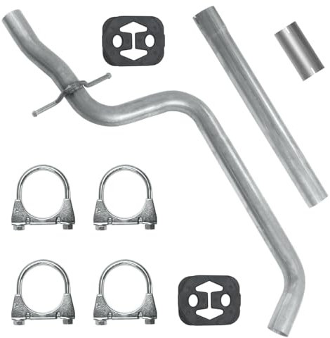 Schalldämpferset Auspuff Abgasrohr für Golf 5 V 2004-11/2008 2.0 TDI Schrägheck