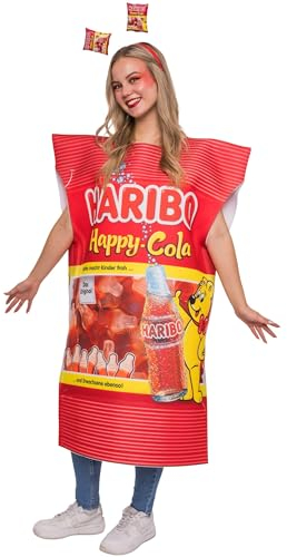 Deiters Kostüm HARIBO Happy-Cola Erwachsene bunt one size
