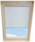 Dachfenster Verdunkelungsrollo kompatibel mit VELUX, Weiss, für SK06