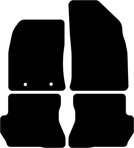 Kovvar Duogrip Gummimatten passend für Ford Fiesta 2001-2005 Passend zur Ausführung: Mk6