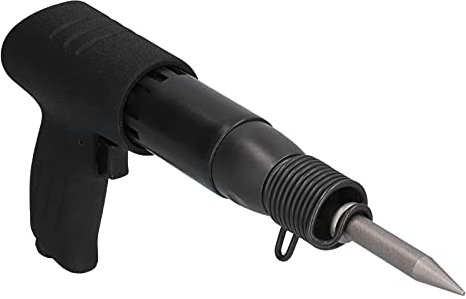 Handheld Air Hammer Kit Pneumatic Pneumatic Hammer Shovel Tool, Pneumatic Shovel Tool Hammer Shovel Tool Alloy Steel Straight Air Chisel 250 KP767 2100bpm (Japanese Style)