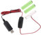 WOEIFGV USB Power Converter DC-Buck Battery Type C to 4.5V LR6/AM3/AA Battery Replace 3PCS Batteries
