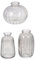 Alipis 3St transparente Parfümvase Sukkulenten zum Aufhängen klare Vase Orchideentopf Zylindervase Anlage Living Room Decoration inneneinrichtung Pflanzenbehälter Blumenvase Glas Grey