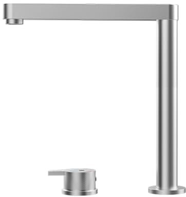 DJHFHCS Fregadero Camper con Grifo Plegable, Grifo Mezclador Cepillado, Fregadero de Cocina, Ventana Frontal, grifos de Cocina, Mezclador, Grifo Elevador, Ahorra Espacio Enterprise