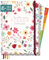 Häfft® Erzieher-Planer 2025/2026 A5 + Wild Flower Hardcover Kita-Planer mit 1 Woche auf 2 Seiten für Organisation, Motivation und Inspiration, Erzieher-Kalender - nachhaltig & klimafreundlich