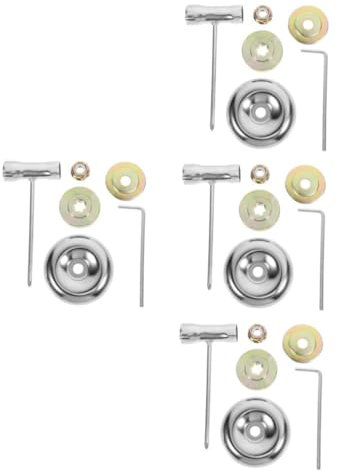 POPETPOP 4 Sätze Rasenmäher Adaptergriffe Universal Adapter Set Draht Für Gartenbürste Unkrautfresser Griffverlängerung Lawnboy Rasenmäher Teile Gartenpflege 6 Stück * 4