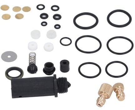 PCP Air Compressor Parts, Breathing Valve Sealing Rings Nozzles, Replacement Accessories with Wide Compatibility for Most Piston Air Compressors