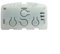 ZYNCUE 50709 Panneau de commande pour interrupteur de chasse d'eau pour toilettes Thetford C250 C260 C262