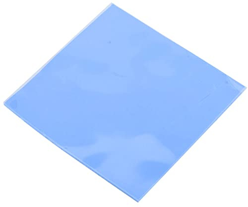 HEEPDD PAD SILICONE Conduttivo Conduzione di Calore Ottimale per il Chip del Ponte NorthSouth, Memoria IC, 100 Mm X 100 Mm X 3 Blu