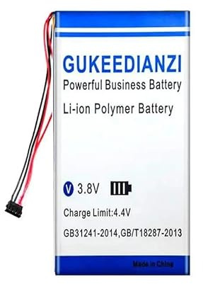Ersatz-Akku für Musik-Player, 6600 mAh, M11, kompatibel mit FIIO Android M11 HiFi-Musik, MP3-Player, hohe Kapazität, Li-Ionen-Polymer, mit professionellem Reparaturwerkzeug-Set