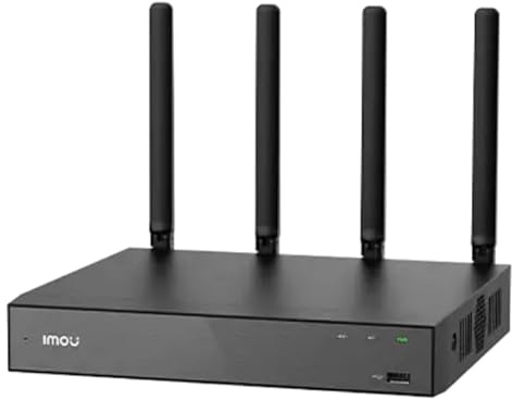 Grabador N110W NVR 10 canales Wi-Fi 6. HDD hasta 16Tb. 4K - 90Mbps - Salida de vídeo HDMI y VGA. H.265. Alcance Wi-Fi hasta 100 m - NVR-N110W-8A0E-P