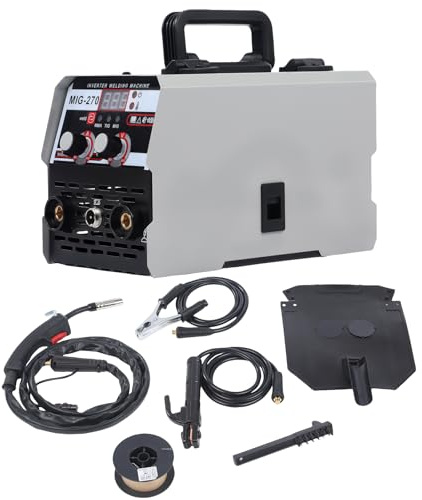 GEARHERO 3-in-1 MIG/ARC/LIFT TIG Inverter Schweißgerät 250A 220V Gaslos mit Hot Start & Anti-Stick Schutz für Werkstätten, Heimwerker und professionelle Metallbearbeitung.