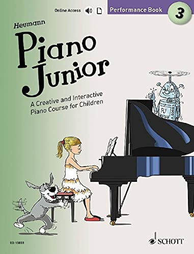 PIANO JUNIOR PERFORMANCE BOOK VOL 3