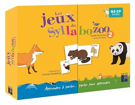 Les jeux du syllabozoo 2 GS-CP