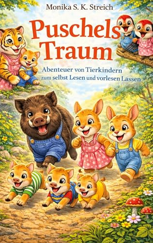 Puschels Traum: Abenteuer von Tierkindern zum selbst Lesen und vorlesen Lassen