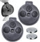 2 chiavi auto radiocomandate in gomma + 2 batterie CR2025 per Smart