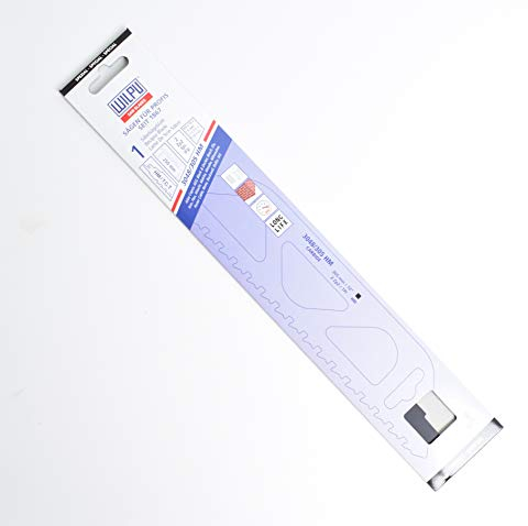 WILPU-HM-Spezialsägeblatt Gasbeton, Poroton, Abrasives 305x50mm, 2 ZpZ, Saebelsaegen aller Elektrowerkzeugmarken mit 1/2-Universalschaftsystem.